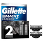 RESPUESTO MAQUINA DE AFEITAR  GILLETTE MACH3 CARBONO X 2 UND