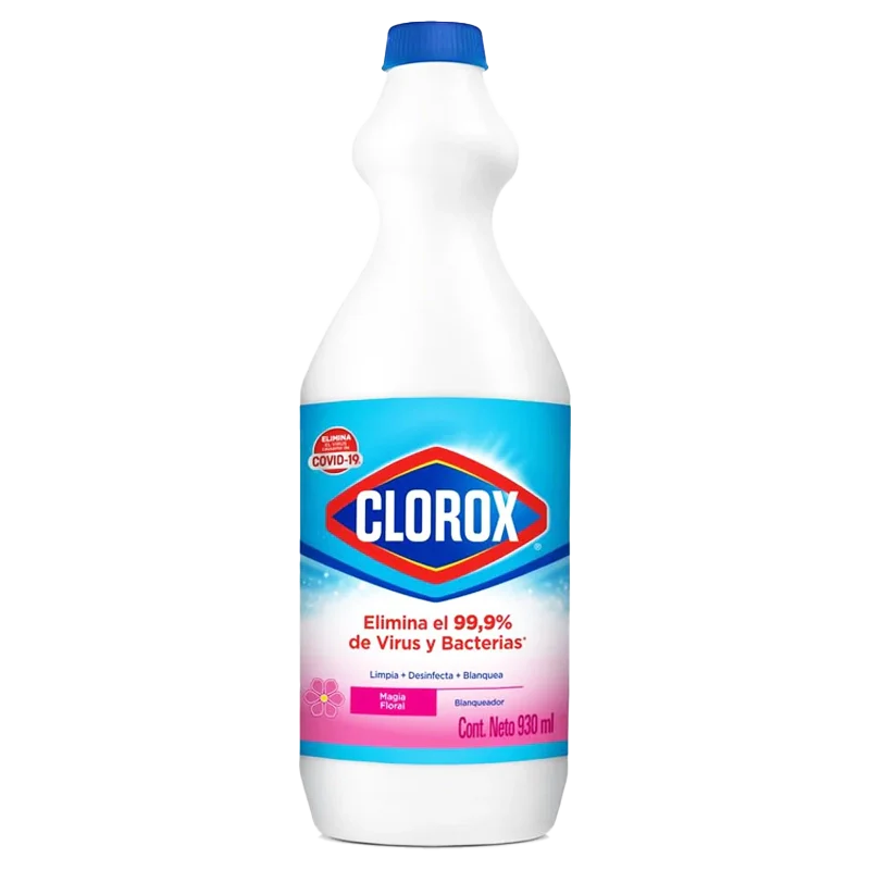 BLANQUEADOR CLOROX MAGIA FLORAL X 930 ML