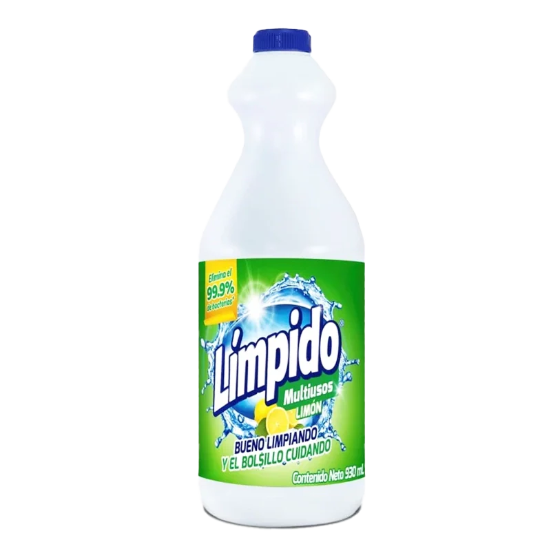 BLANQUEADOR LIMPIDO LIMON X 930 ML