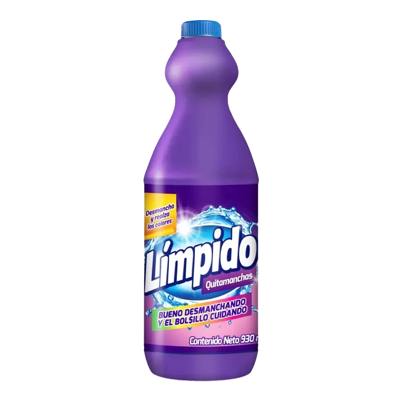 BLANQUEADOR LIMPIDO ROPA COLOR  X 930 ML
