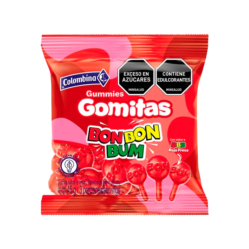 GOMITAS BON BON BUM X 45 GR