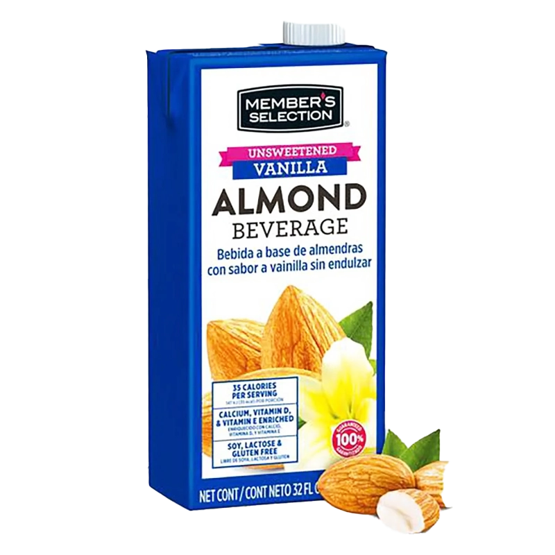 BEBIDA DE ALMENDRA VAINILLA MEMBER X 946 ML