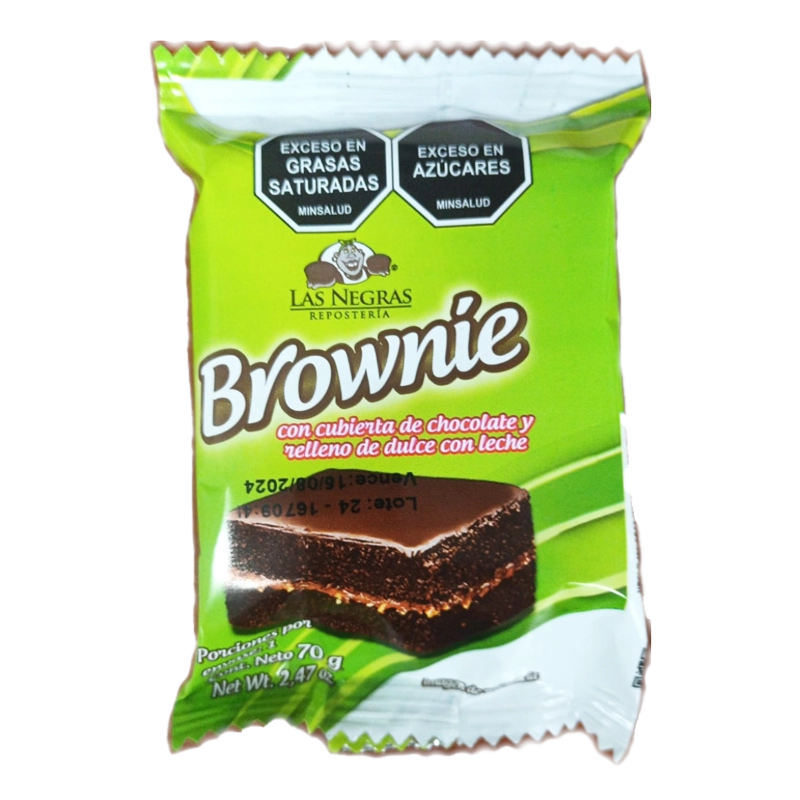 BROWNIE LAS NEGRAS 70 GR