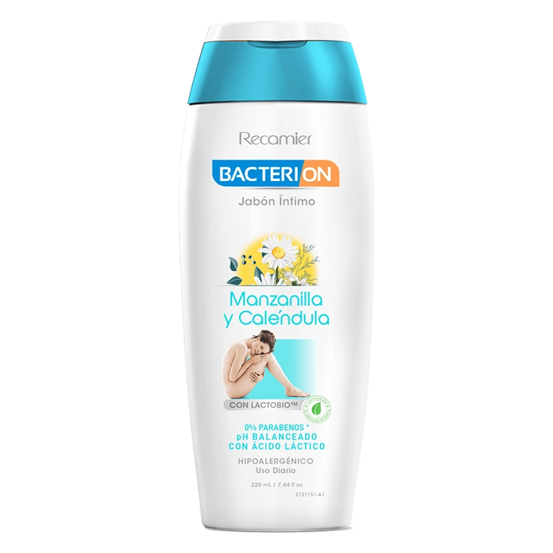 JABON INTIMO RECAMIER  MANZANA Y CALEN  X 220ML