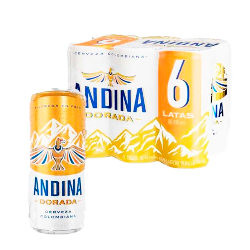 CERVEZA ANDINA X 6 X 310 ML