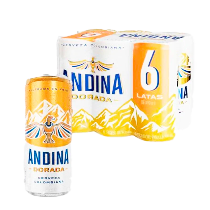 CERVEZA ANDINA X 6 X 310 ML