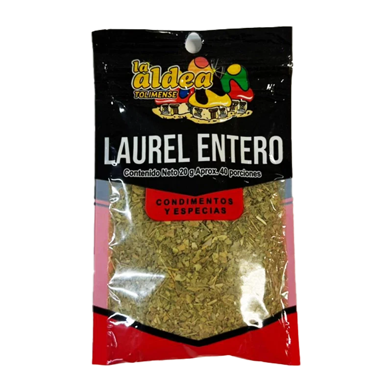 LAUREL ENTERO LA ALDEA ZIPPER X 20