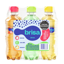 AGUA SABORIZADA BRISA SURTIDA CON GAS PET X  280 ML 6 UNIDADES
