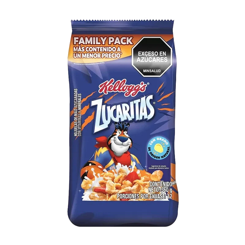 CEREAL ZUCARITAS KELLOGGS X 360 GR