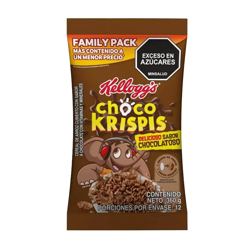 CEREAL CHOCO KRISPIS KELLOGGS X 360 GR