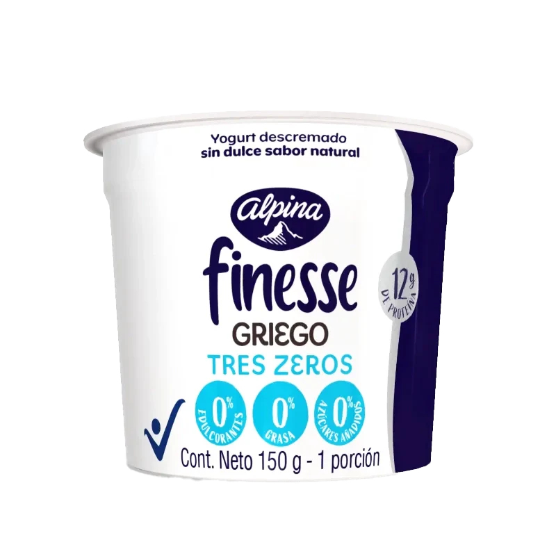YOGURT GRIEGO ALPINA TRIPLE CERO FINESS X 150G