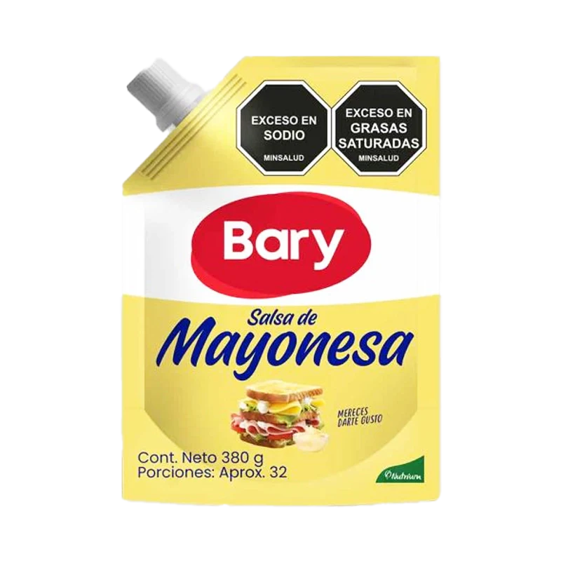 MAYONESA BARY DOYPACK X 380 GR
