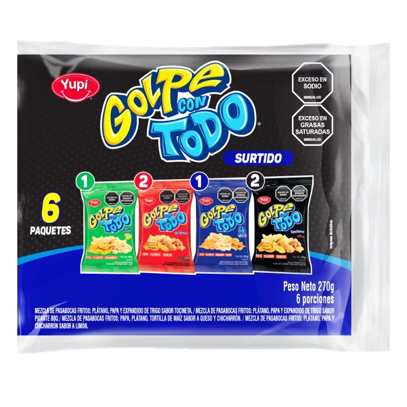 GOLPE CON TODO SURTIDO X 6 X 270GR