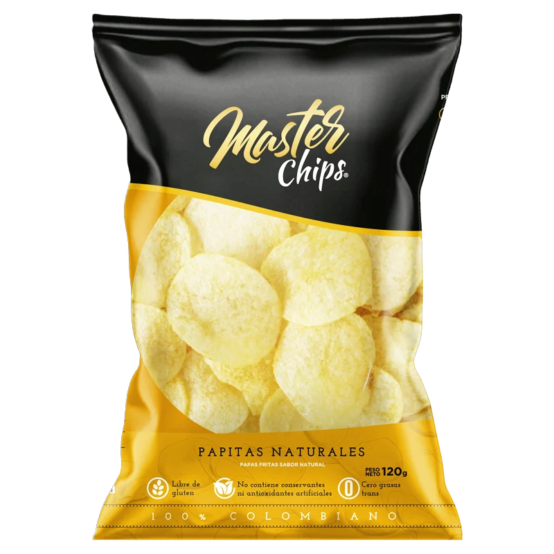 PAPAS NATURAL MASTER CHIPS X 120 GR