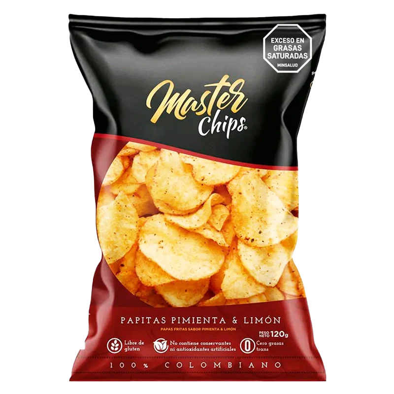 PAPAS PIMIENTA MASTER CHIPS X 120 GR