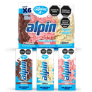 LECHE SABORIZADA ALPIN SURTIDO ALPINA TETRA X 6 X 200 ML C/U