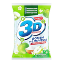 DETERGENTE 3D MANZANA POLVO X 3 KG