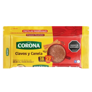 CHOCOLATE CORONA CLAVOS Y CANELA X 450 GR