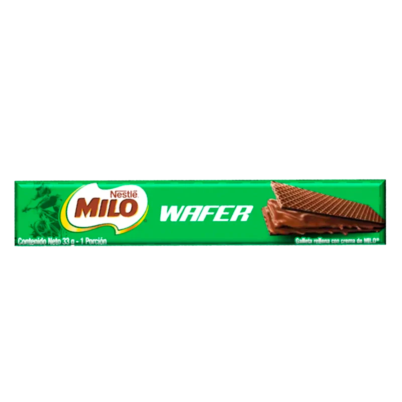 GALLETA WAFER MILO X 33 GR