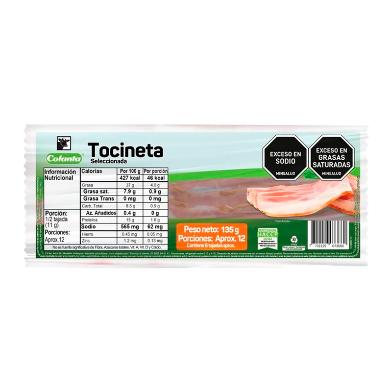 TOCINETA COLANTA X 135 GR