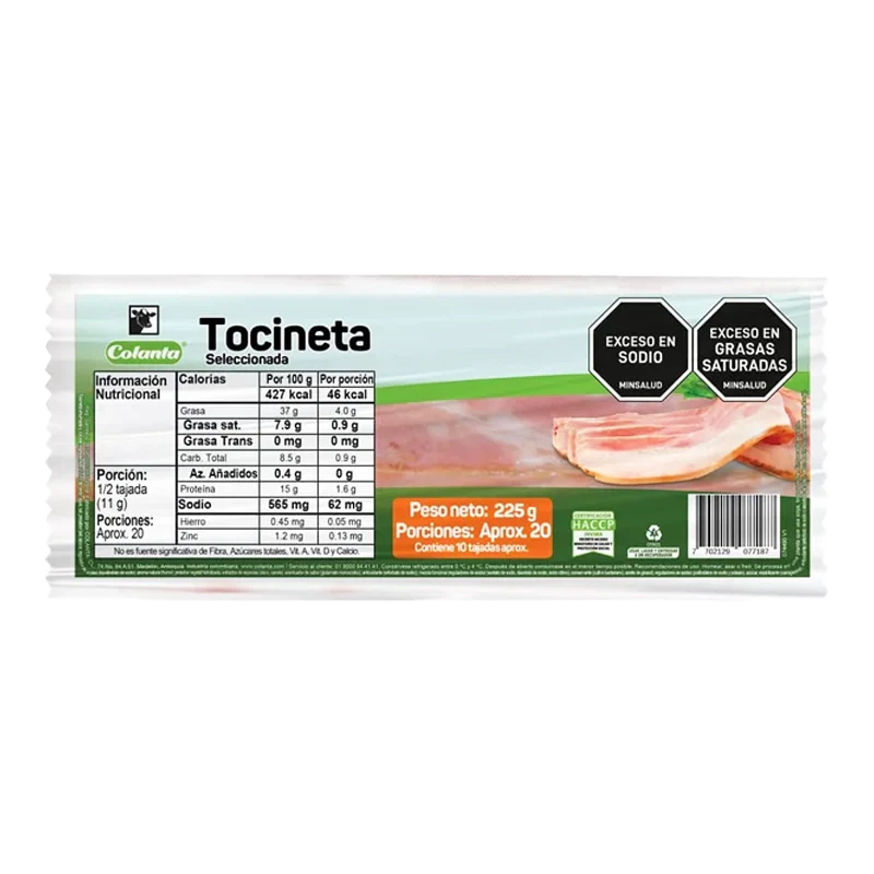 TOCINETA COLANTA X 225 GR