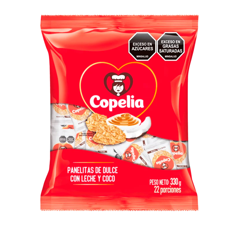 PANELITA COPELIA AREQUIPE COCO X 22 X 15 GR C/U