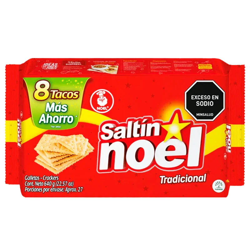 GALLETA SALTIN X 8 TACOS X 640 GR