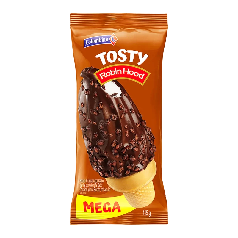 CONO MEGA TOSTY VAINILLA X 20 GR