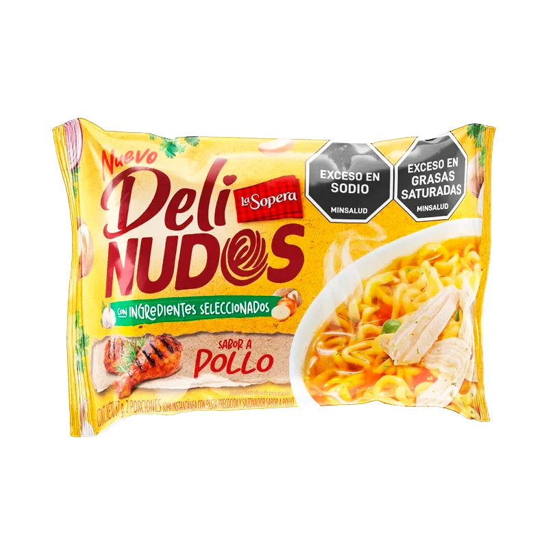 DELINUDOS LA SOPERA POLLO X 87 GR