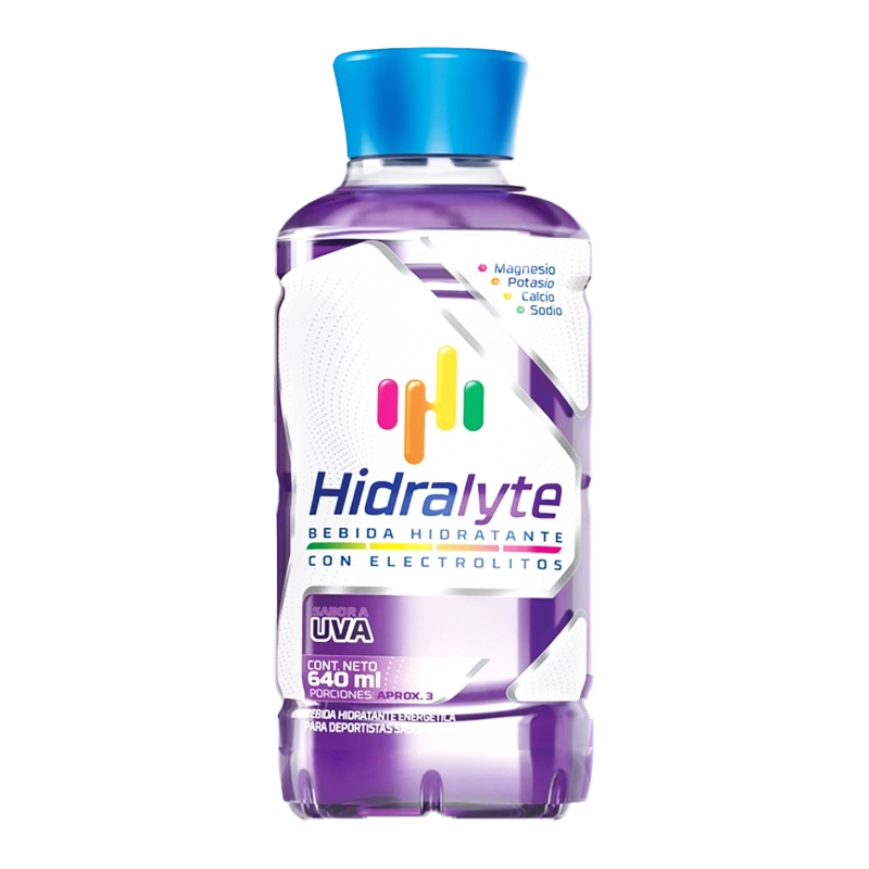 BEBIDA HIDRATANTE HIDRALYTE UVA X 640 ML
