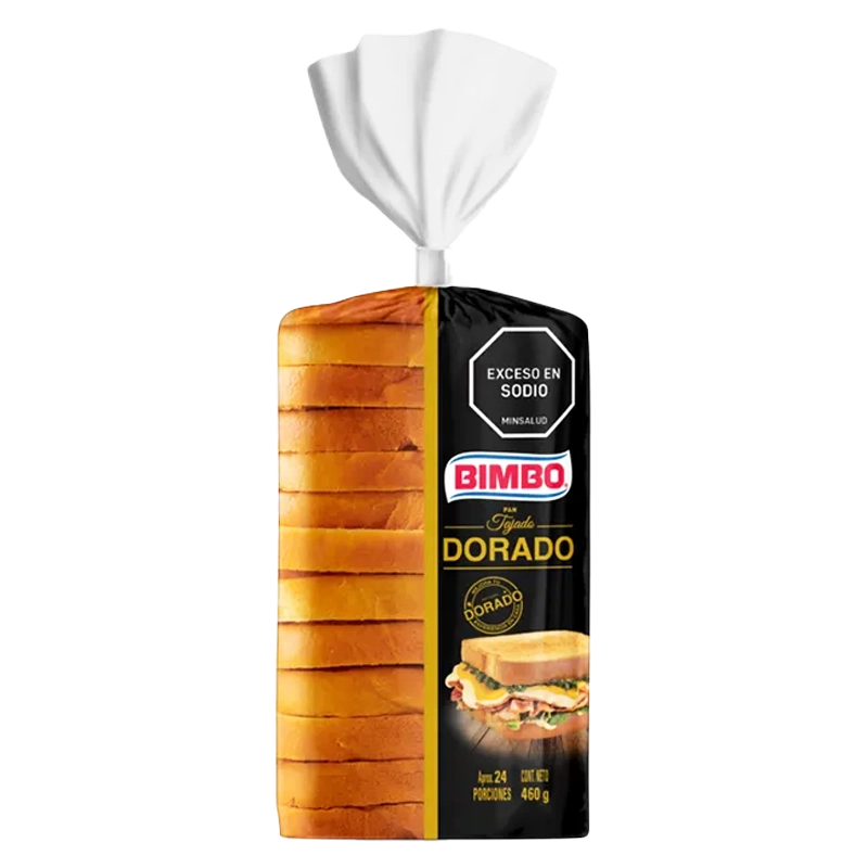 PAN TAJADO DORADO BIMBO X 450 GR