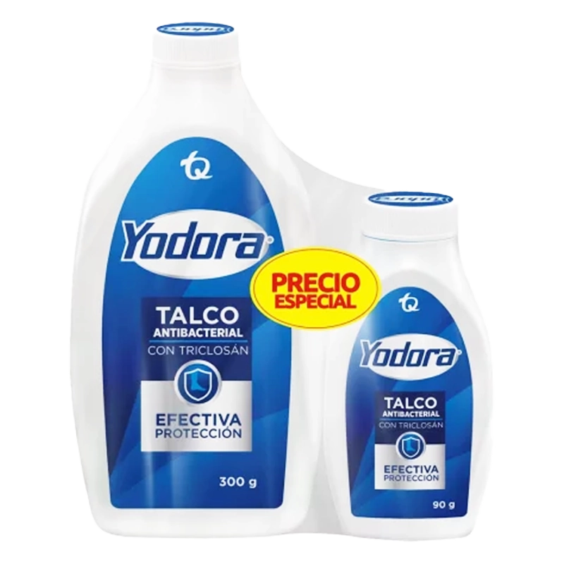 TALCO YODORA X 300 + TALCO X 90GR