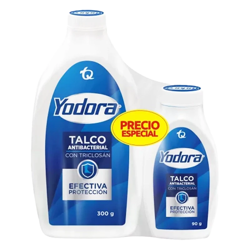 TALCO YODORA X 300 + TALCO X 90GR