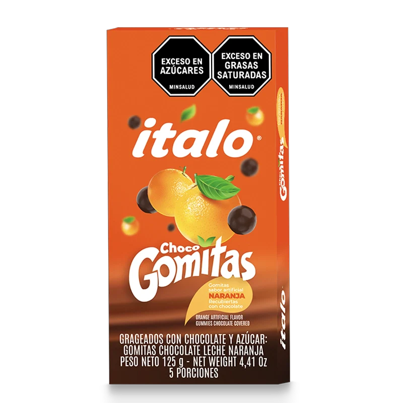 GOMAS ITALO CHOCONARANJA X 125 GR