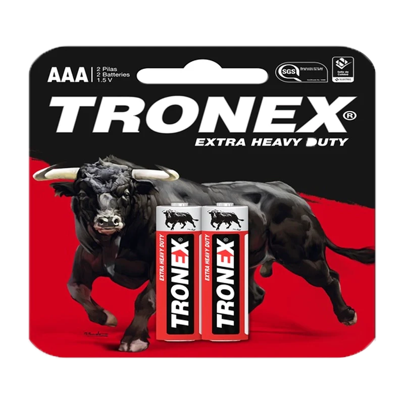 PILA TRONEX AAA ZINC CARBON X 2 UND