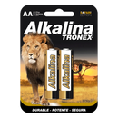 PILA TRONEX  AA ALKALINA  DORADA X 2 UND