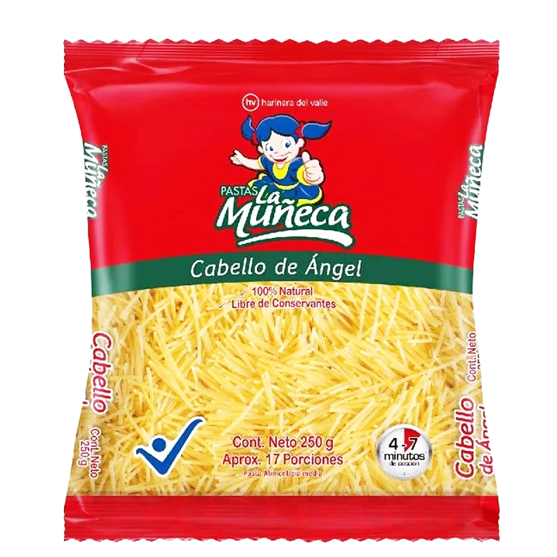 PASTA LA MUÑECA CABELLO ANGEL X 250 GR