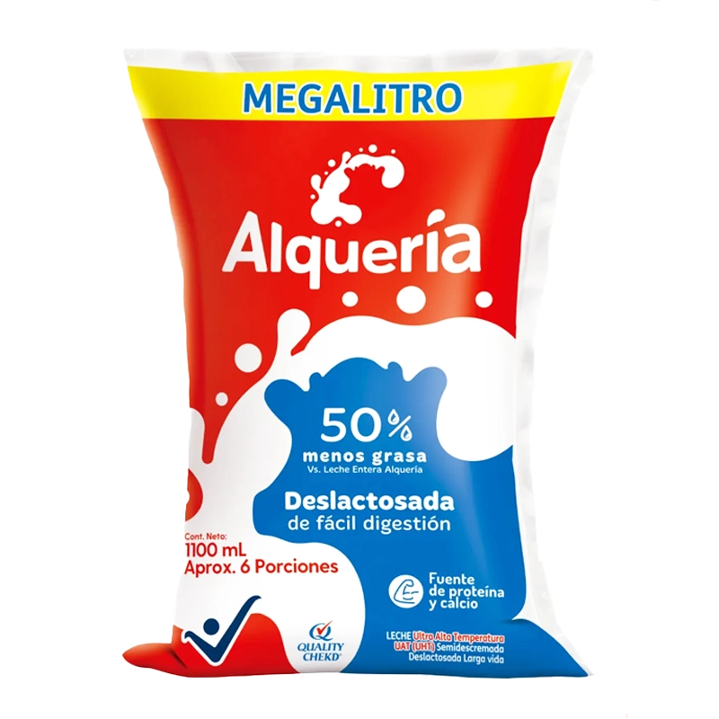 LECHE ALQUERIA DESLACTOSADA UHT X 1100 ML
