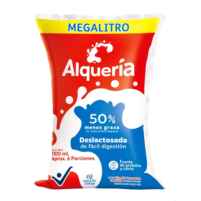 LECHE ALQUERIA DESLACTOSADA UHT X 1100 ML