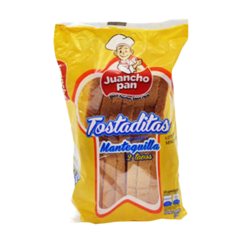 TOSTADA JUANCHOPAN MANTEQUILLA X 120 GR
