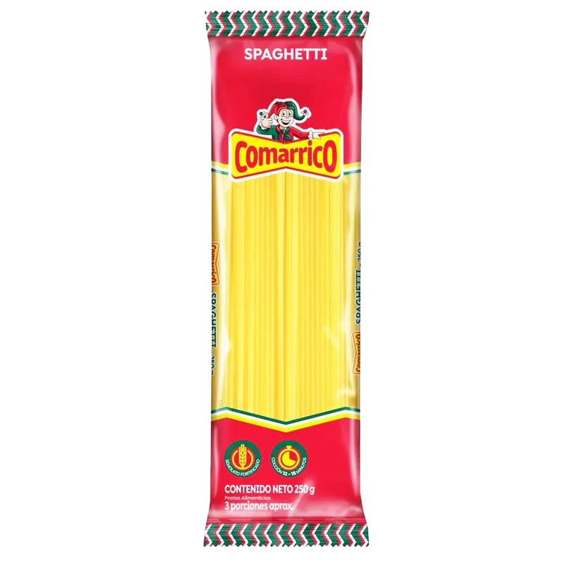 PASTA COMARRICO SPAGUETTI  X 250 GR