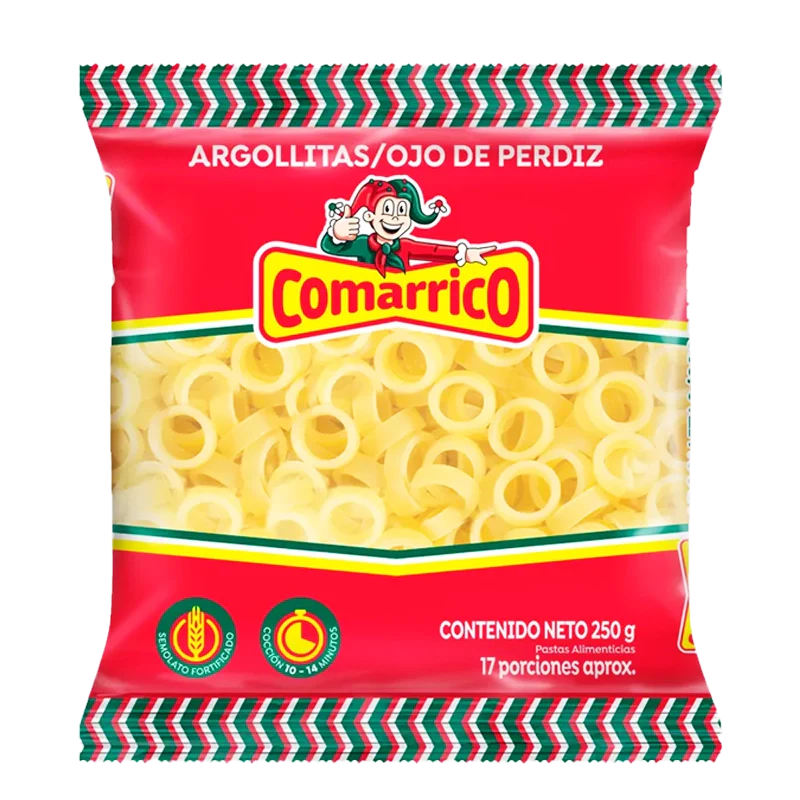 PASTA COMARRICO ARGOLLITAS X 250GR