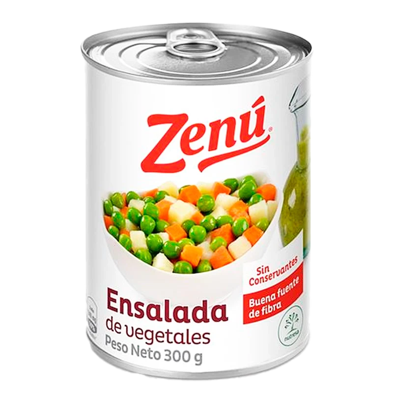 ENSALADA DE VEGETALES ZENU X 300GR