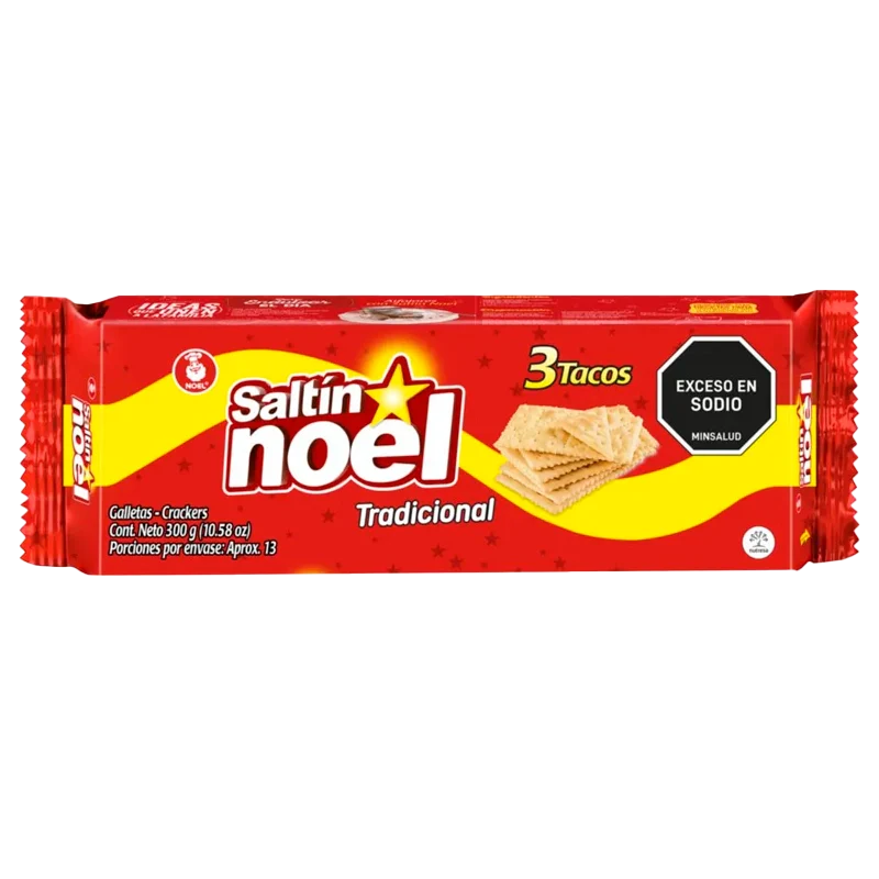 GALLETA SALTIN NOEL TC X3 X 300 GR