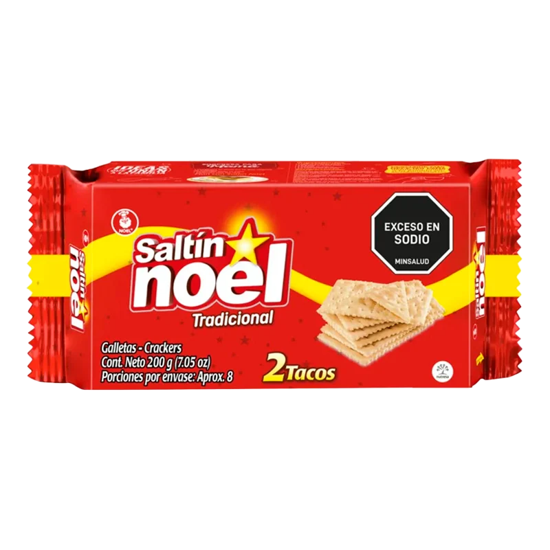 GALLETA SALTIN NOEL TC X2X 200 GR