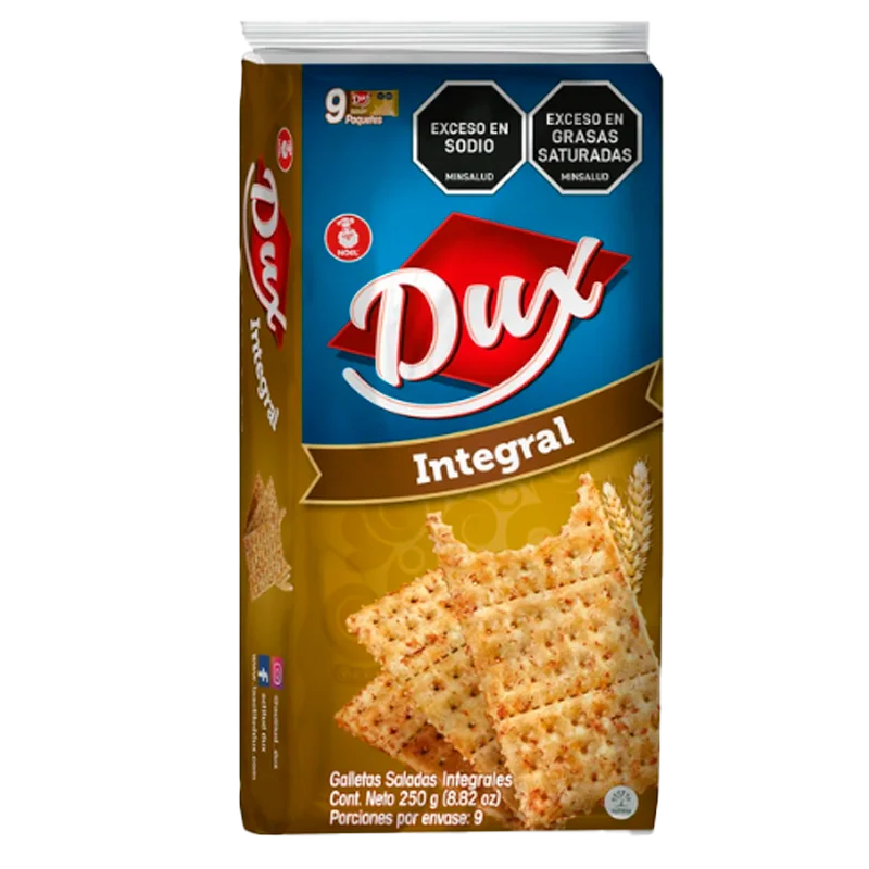 GALLETA DUX INTEGRAL X 9 UND
