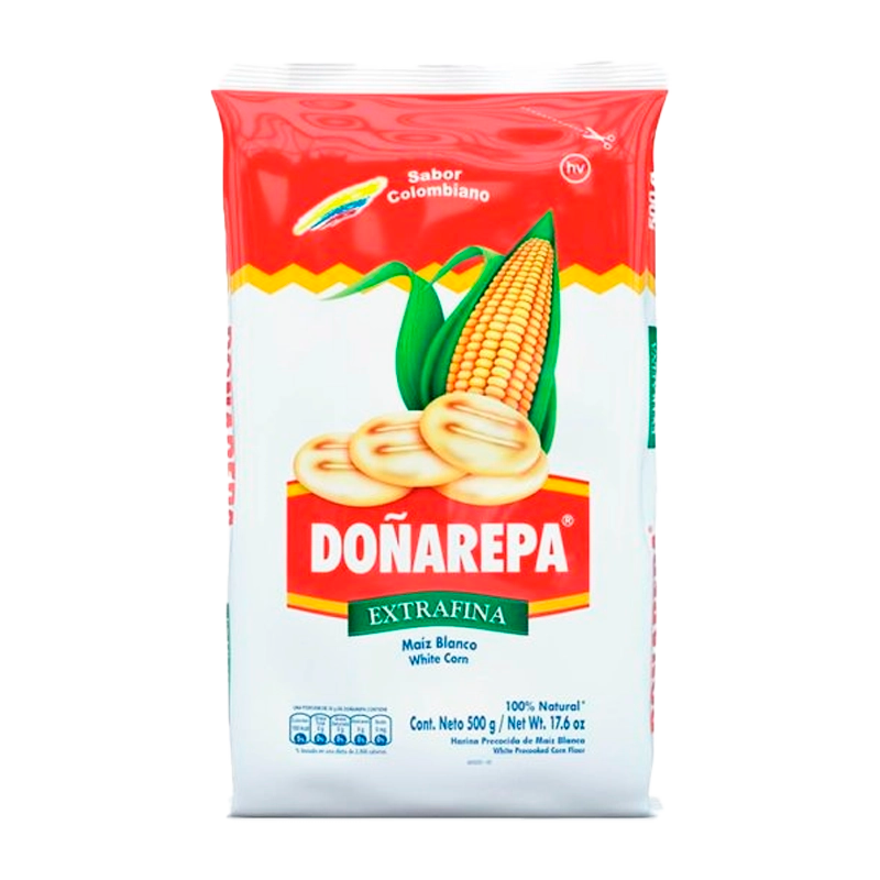 HARINA DOÑAREPA BLANCA  X 500 GR