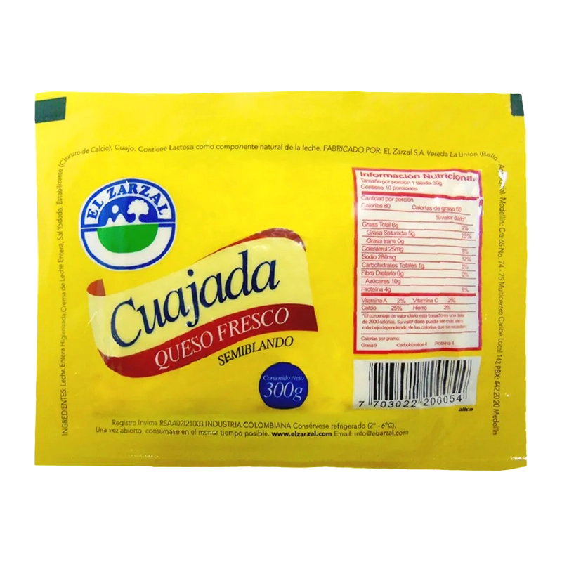 CUAJADA EL ZARZAL X 300 GR