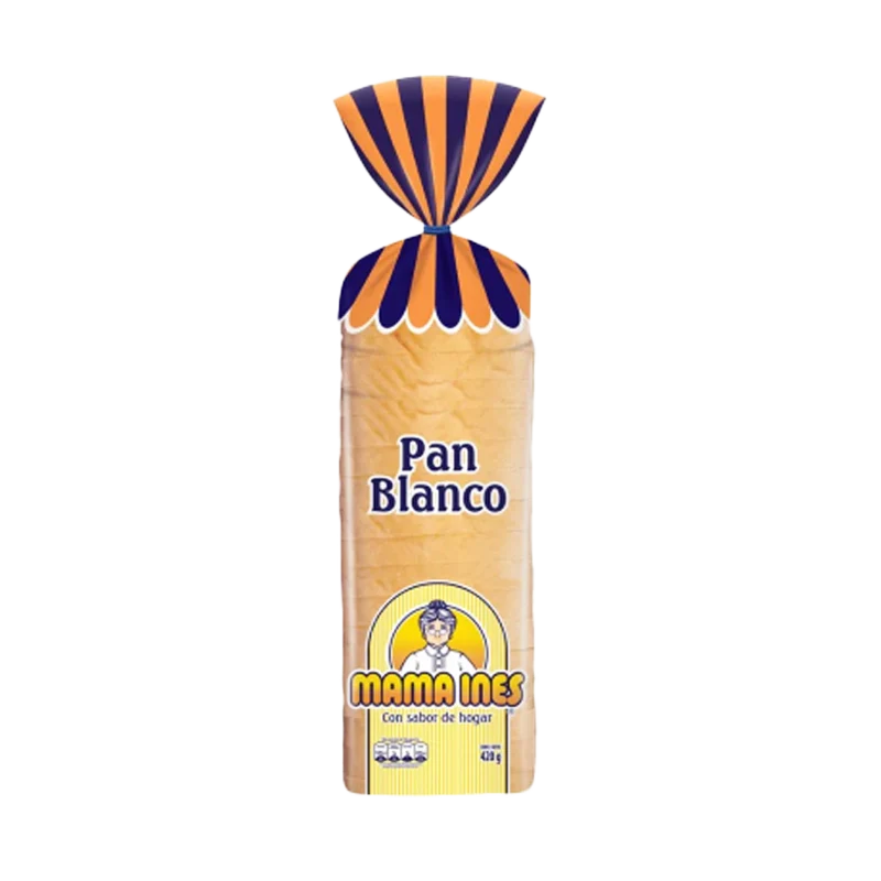PAN TAJADO BLANCO MAMA INES X 420