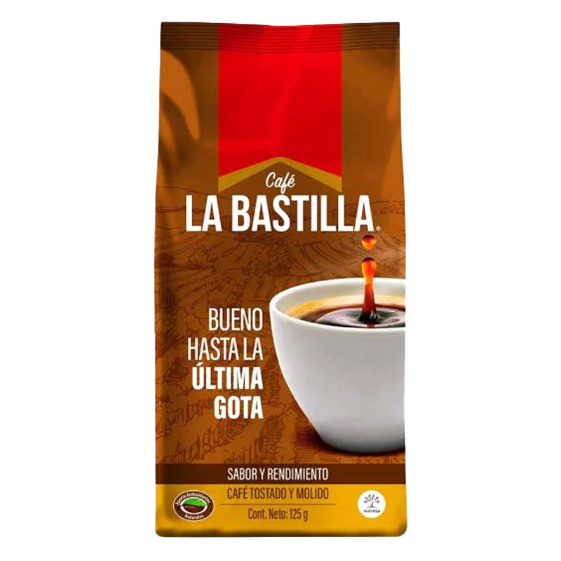 CAFE BASTILLA SUAVE X 125 GR